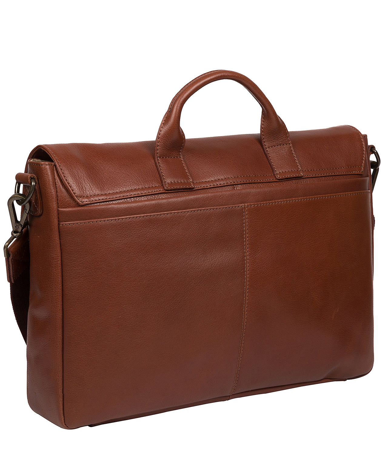 'Big Andrew' Treacle Leather Workbag