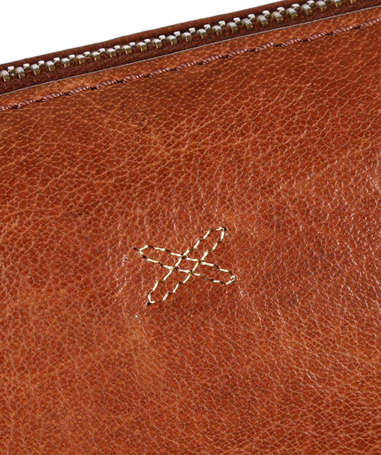 'Essie' Cognac Leather Cross Body Bag image 6