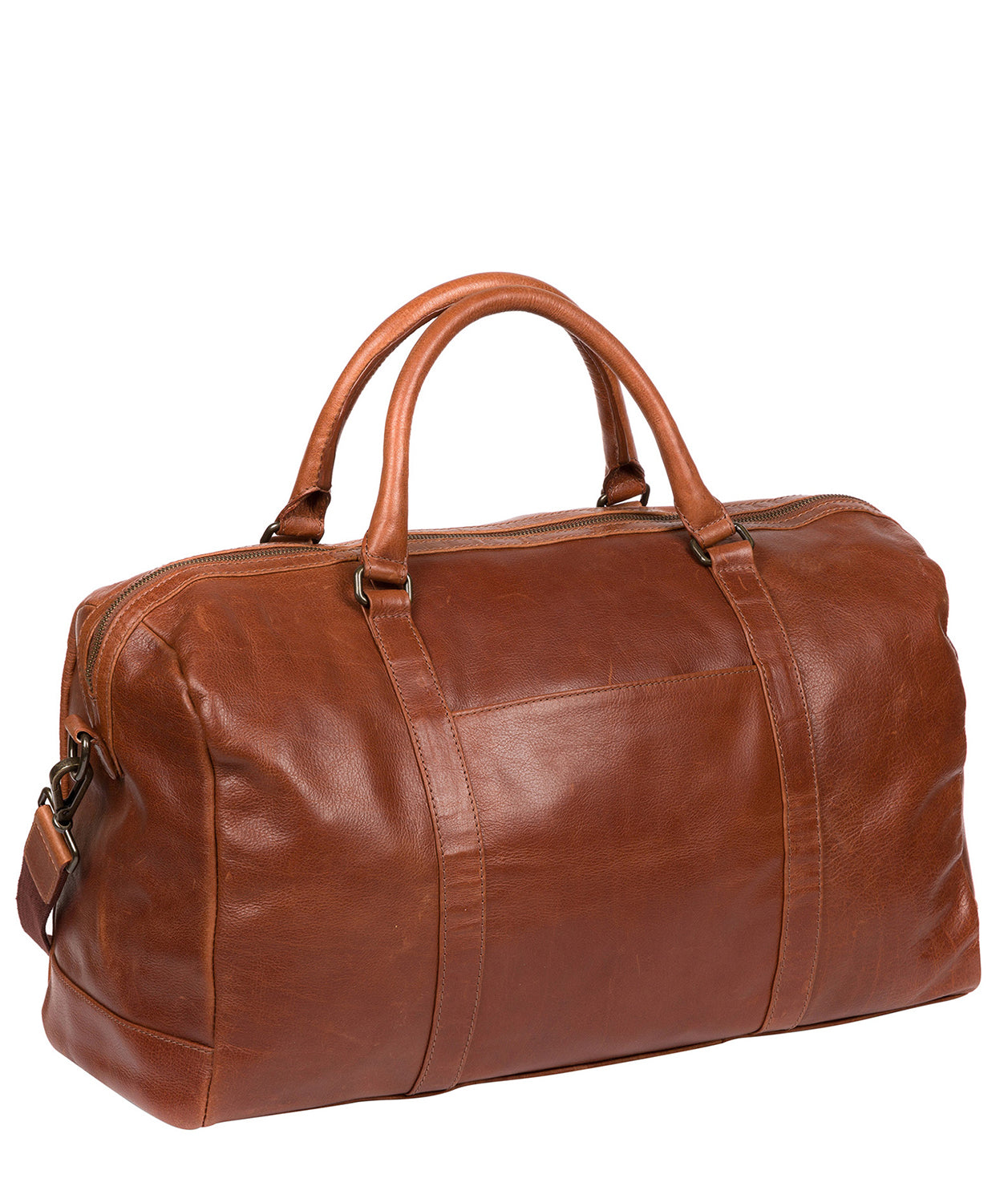 'Konan' Treacle Leather Holdall