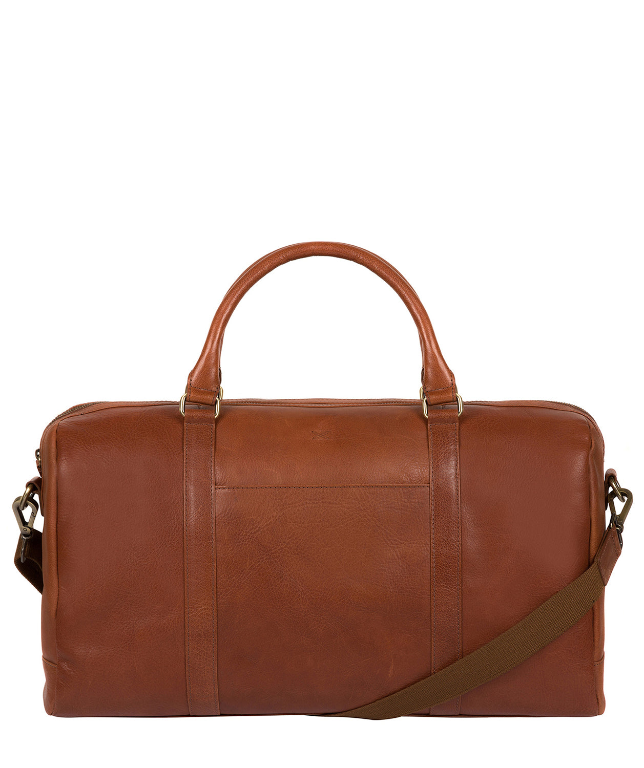 'Konan' Whiskey Buffalo Leather Holdall
 image 1