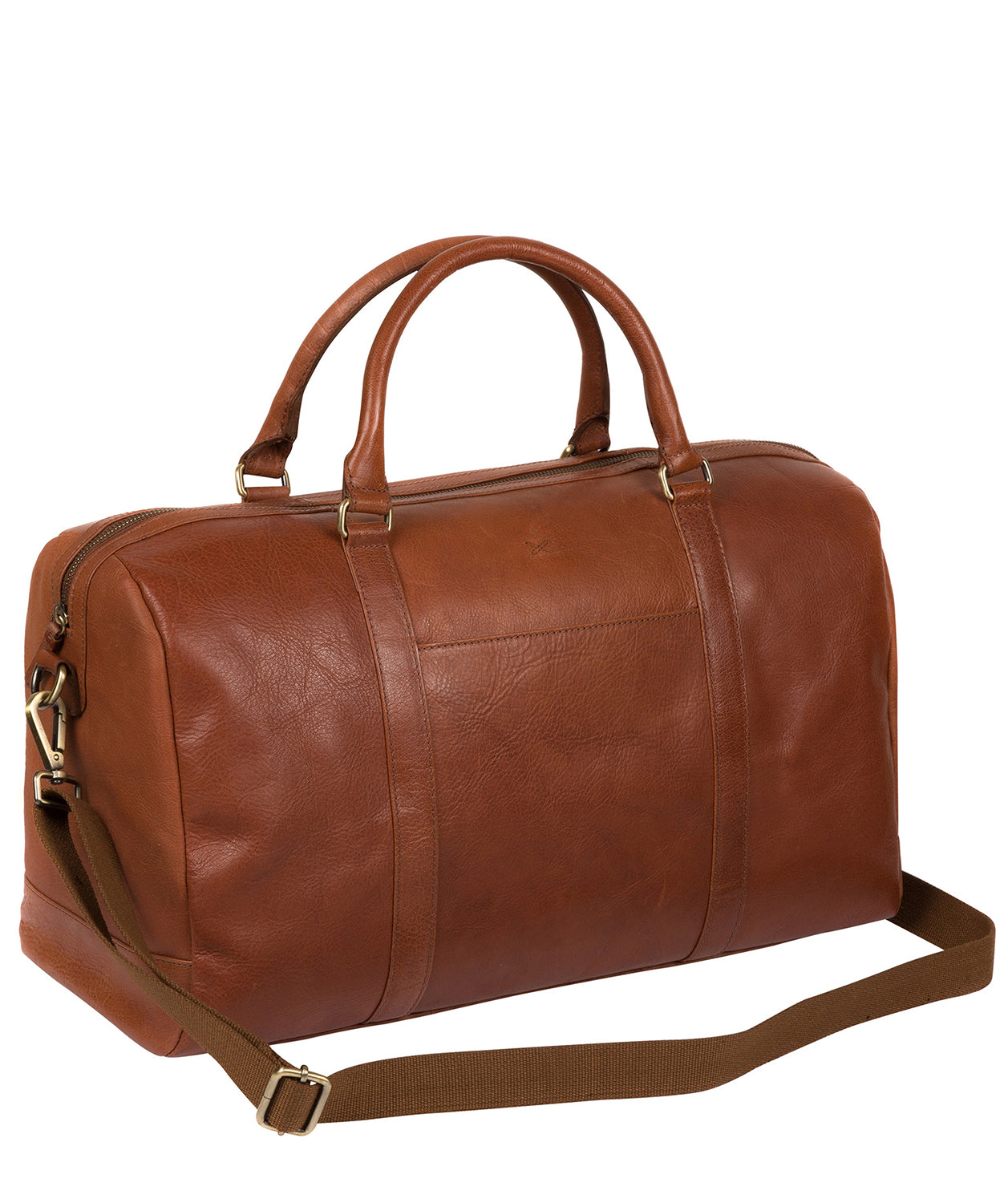 'Konan' Whiskey Buffalo Leather Holdall
 image 3