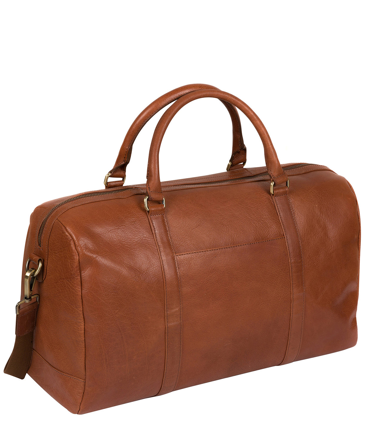 'Konan' Whiskey Buffalo Leather Holdall
 image 4