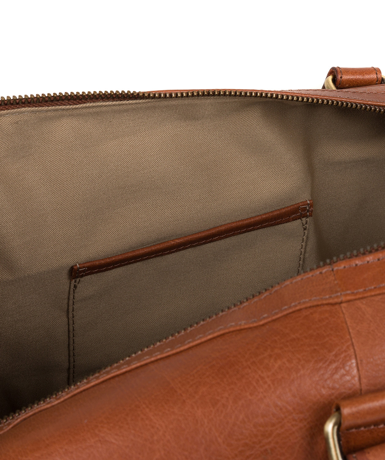 'Konan' Whiskey Buffalo Leather Holdall