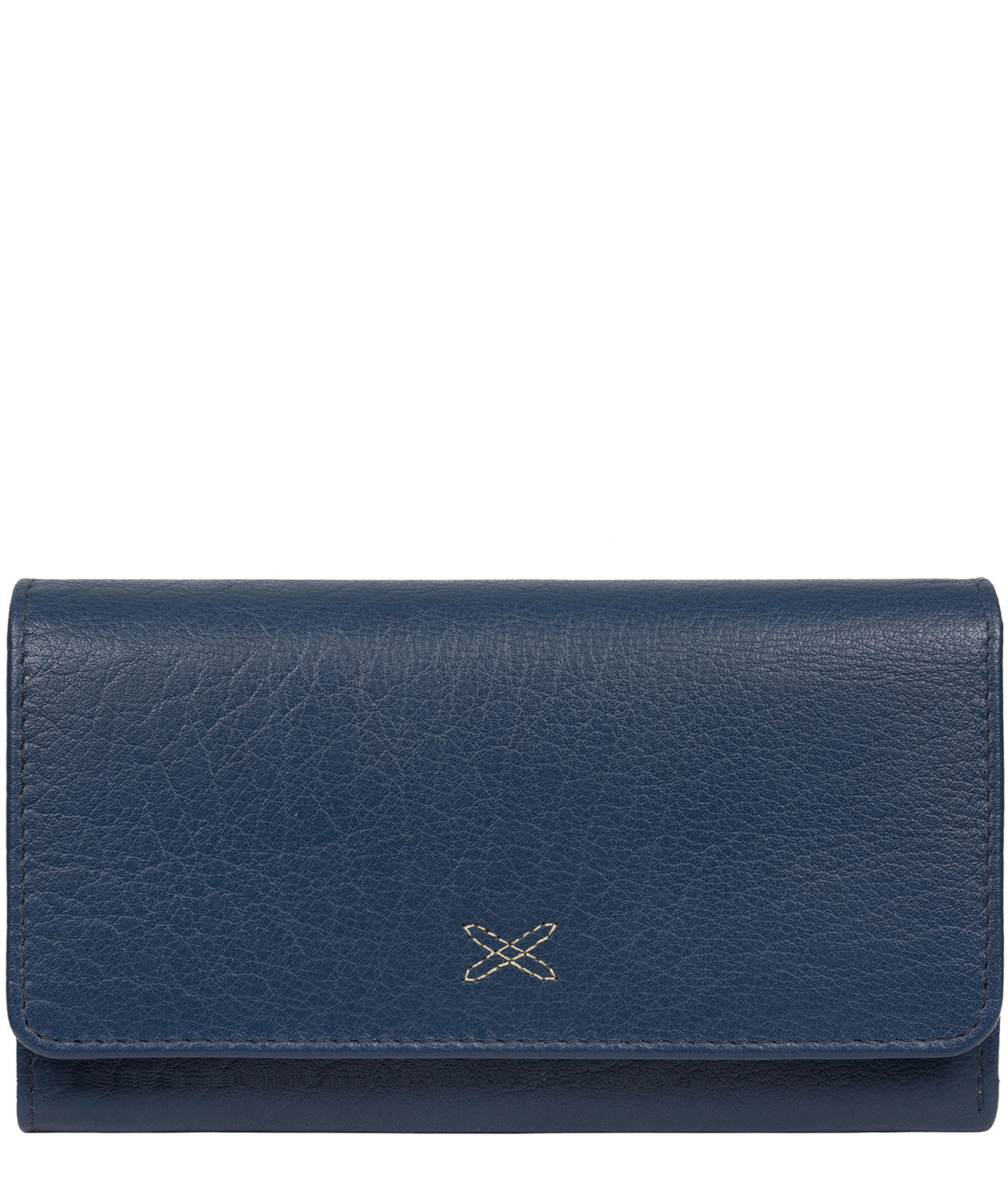 'Dina' Denim Leather RFID Purse