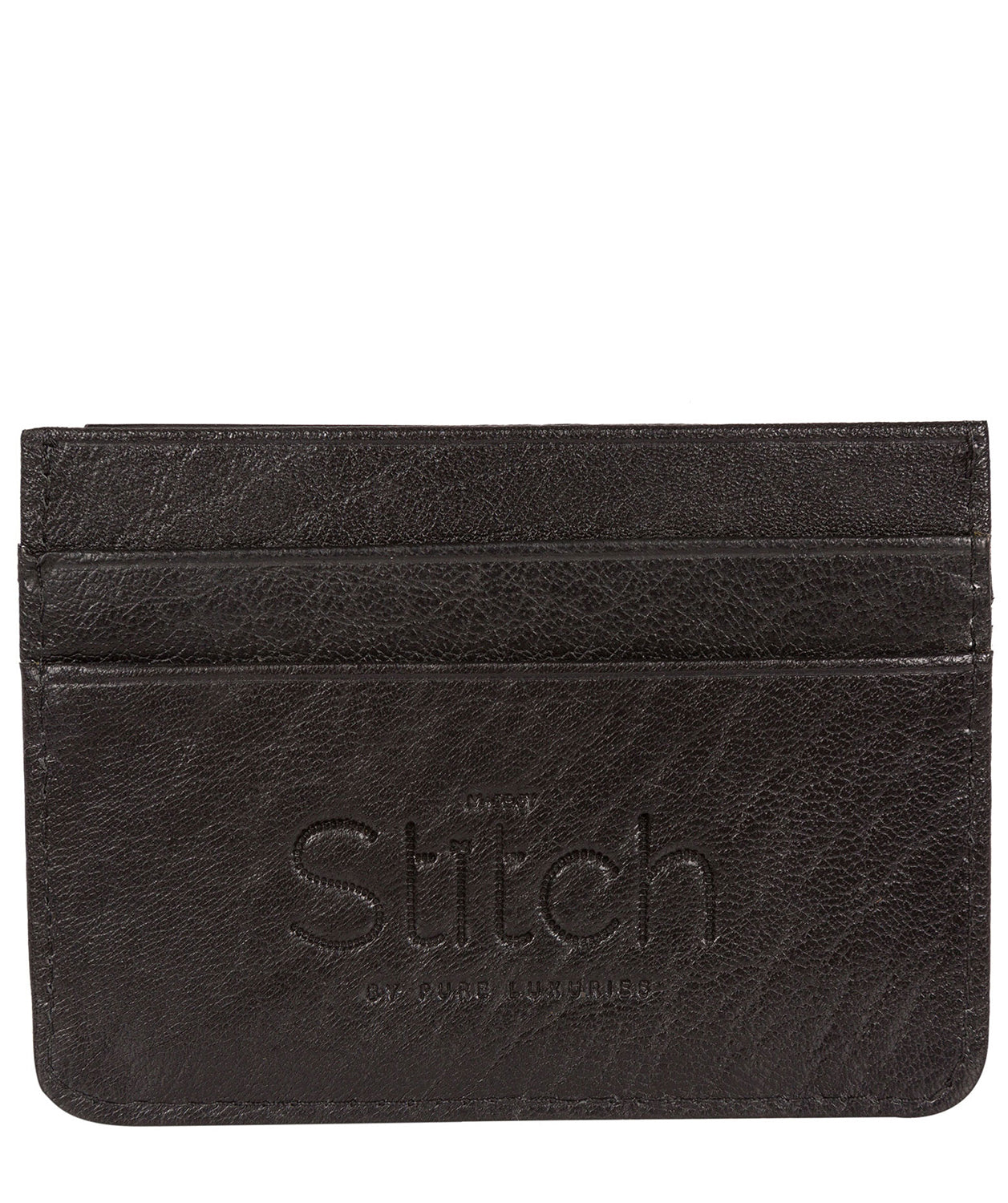 'Daltrey' Black Leather Card Holder image 3