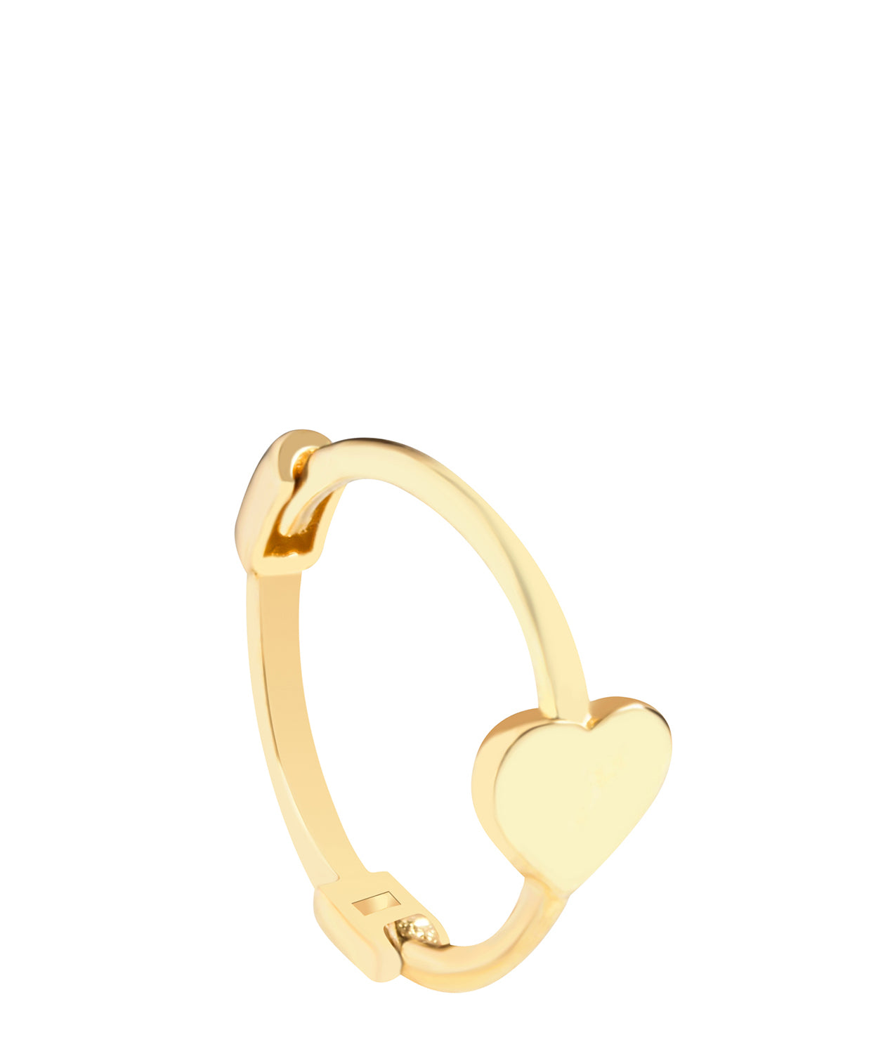 'Michonne' 9ct Yellow Gold Cartilage Hoop Earring image 1