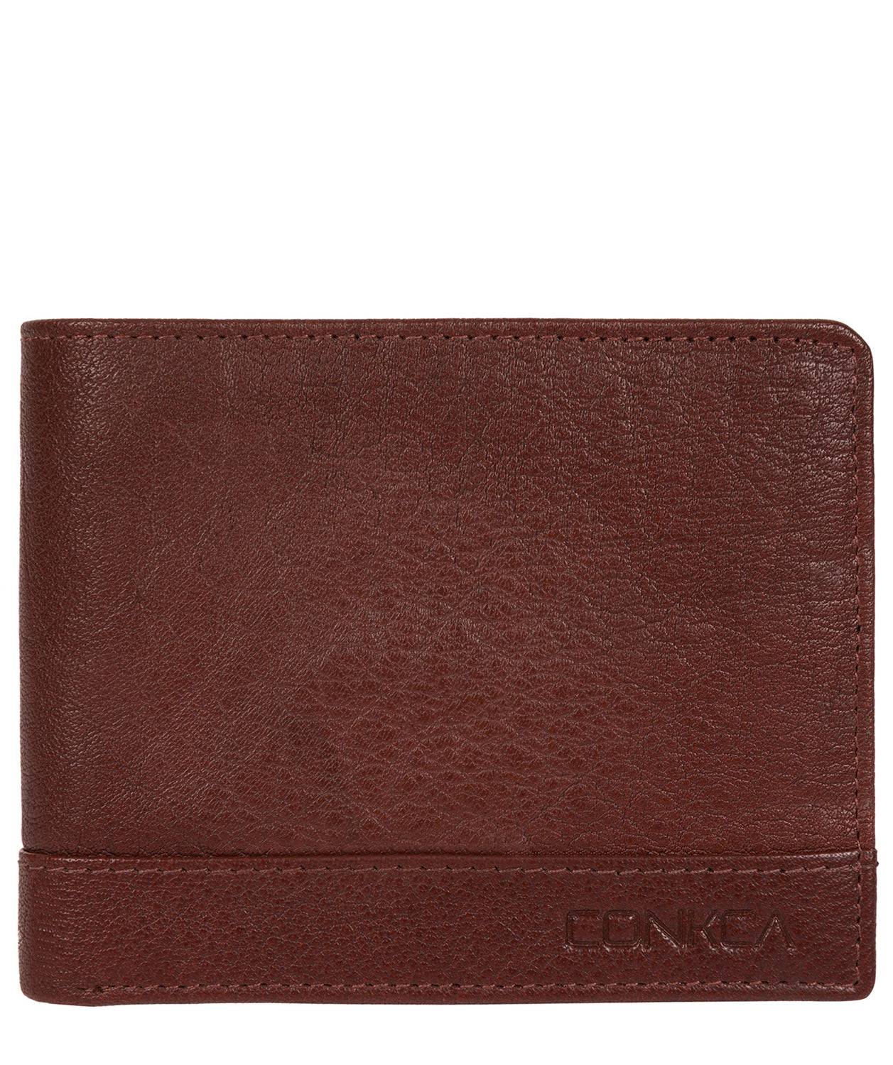 'Carter' Conker Brown Leather RFID Wallet