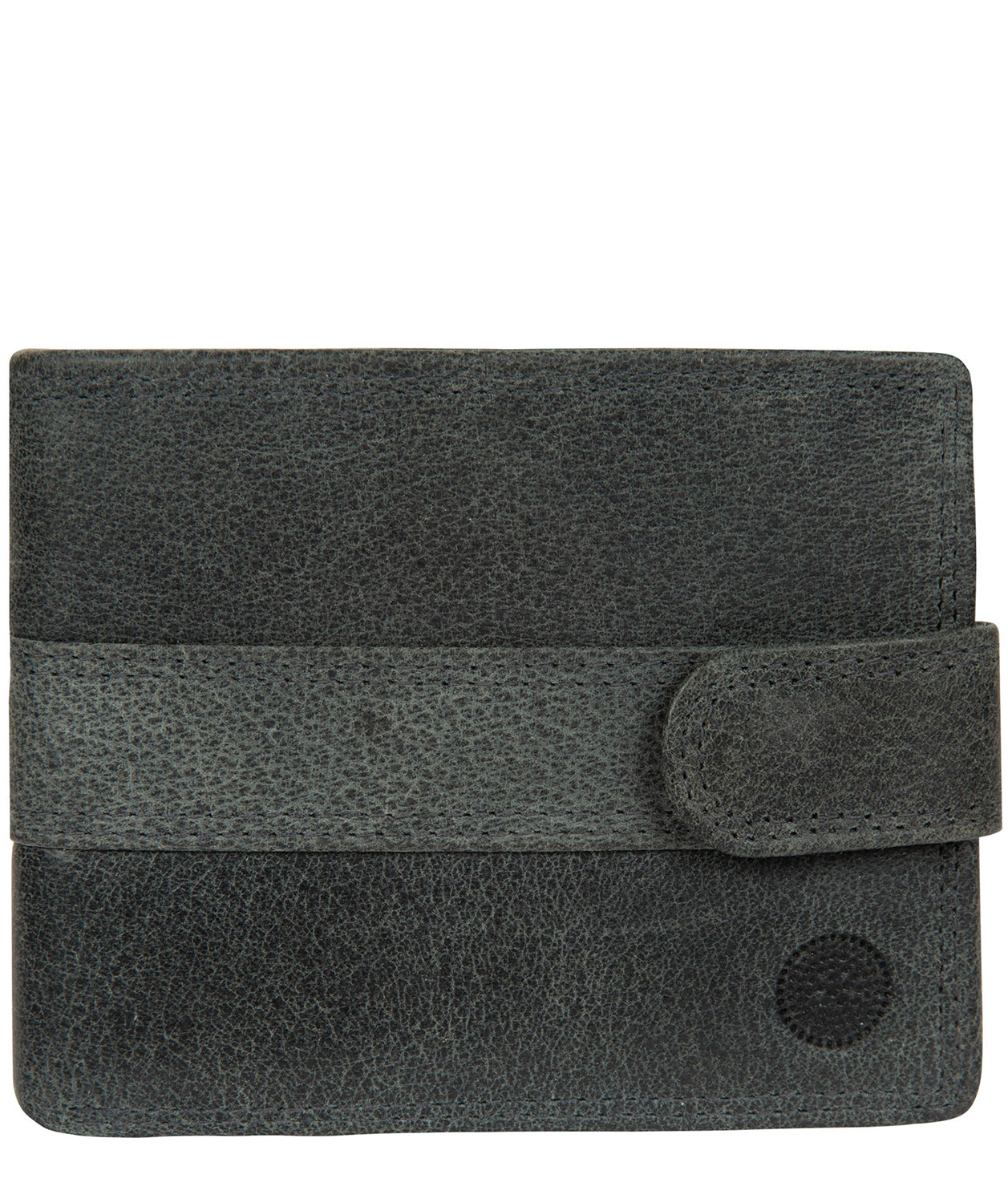 'Jude' Navy Leather Wallet