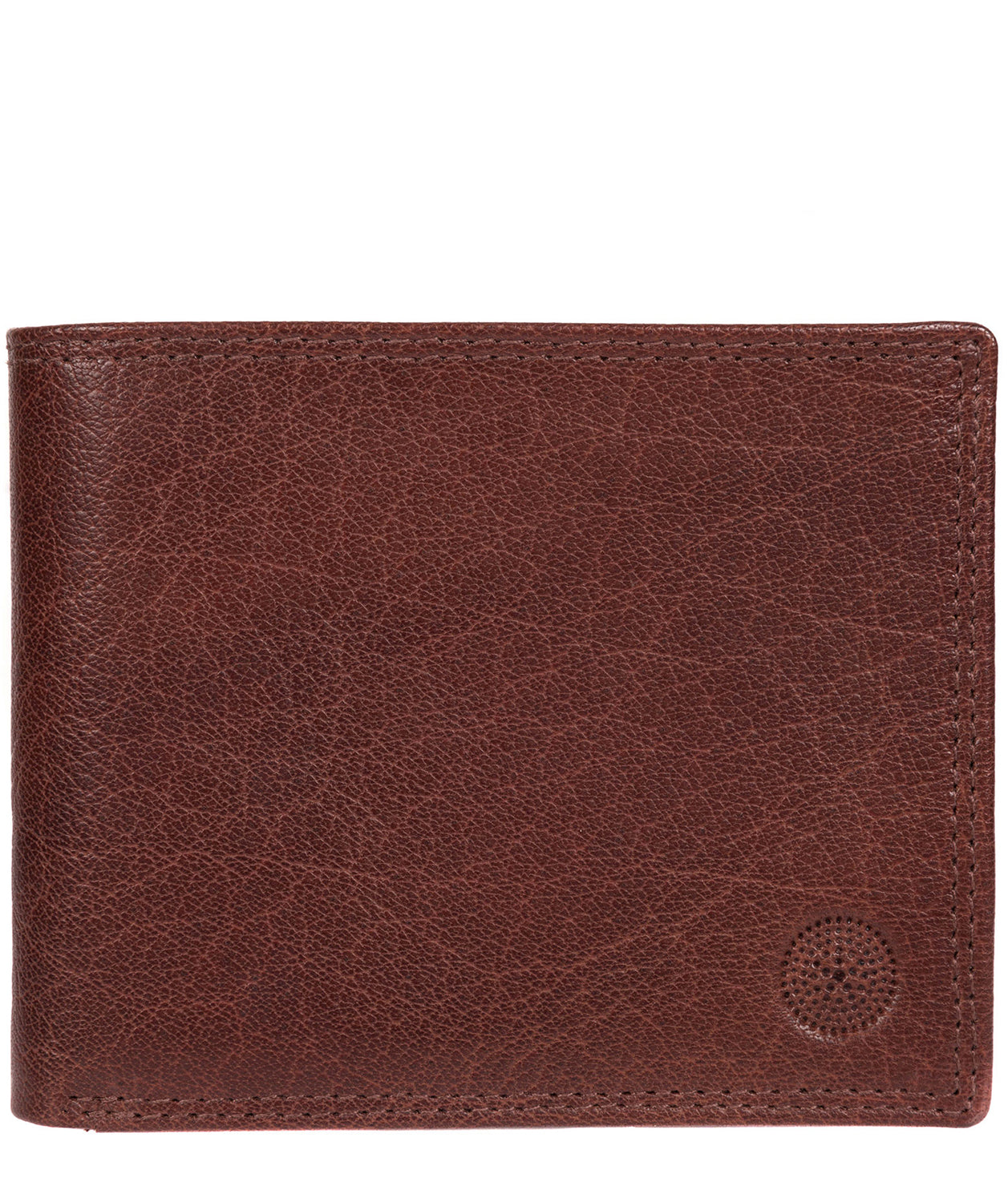 'Jared' Conker Brown Handcrafted Leather Wallet