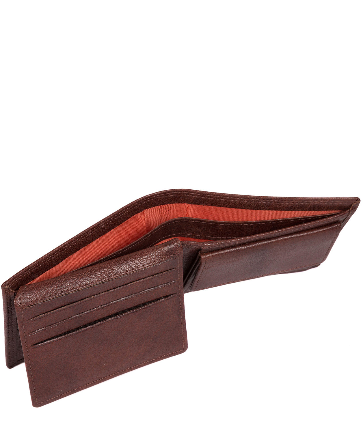 'Jared' Conker Brown Handcrafted Leather Wallet