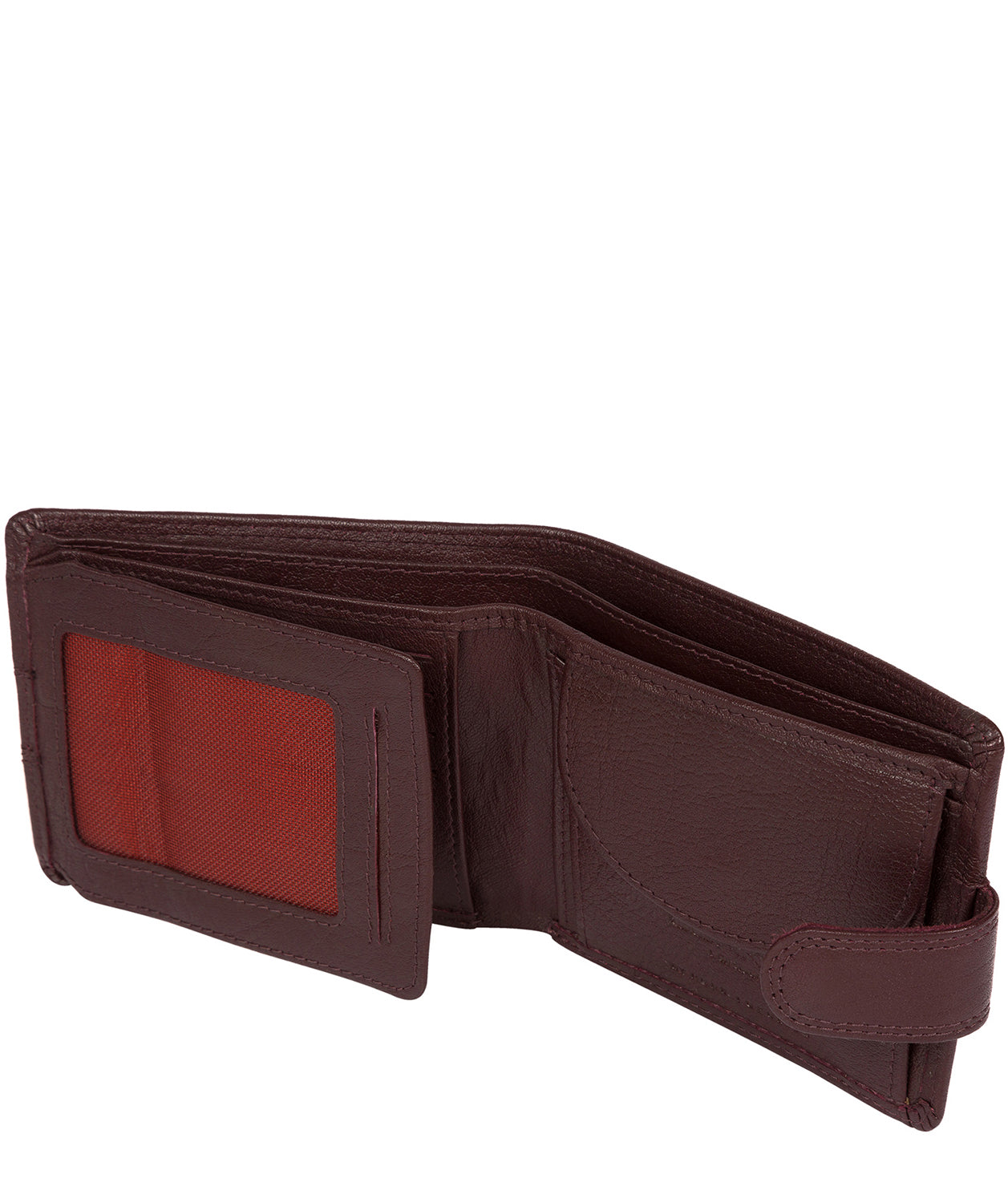 'Roth' Oxblood Bi-Fold Leather Wallet