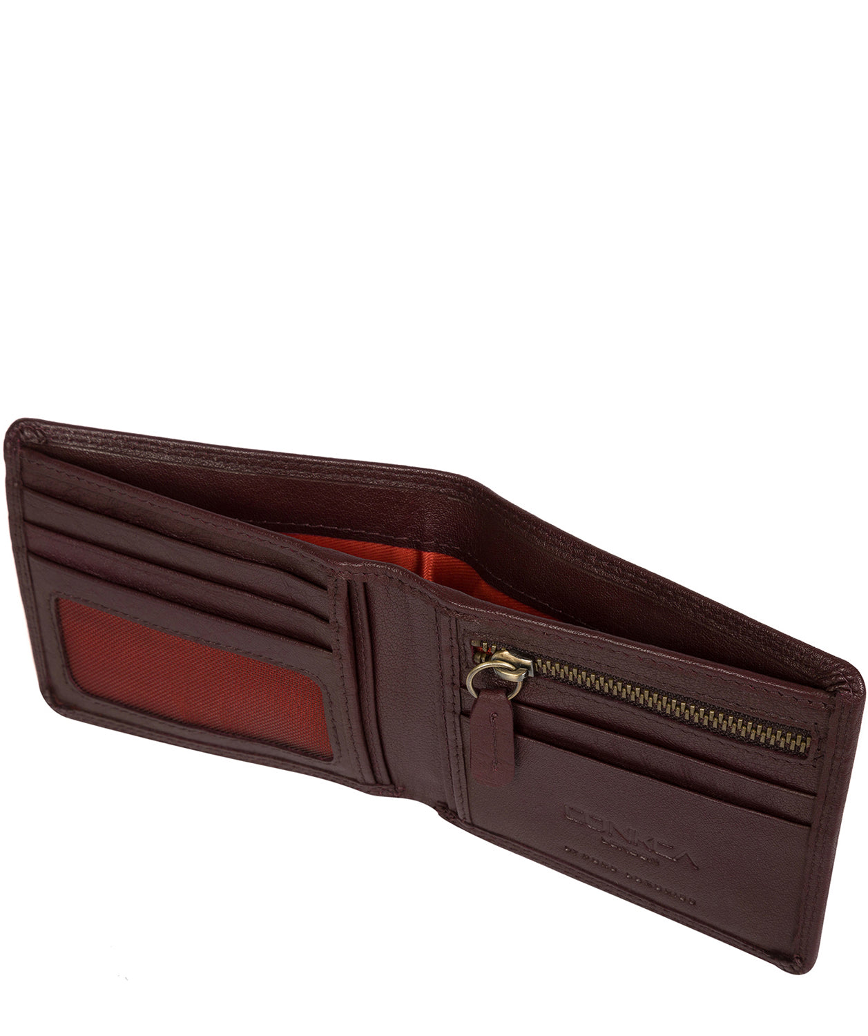 'Wilson' Oxblood Bi-Fold Leather Wallet image 3